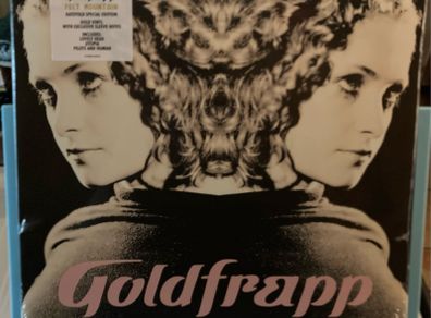 goldfrapp  | felt mountain    Gold Vinyl Edition