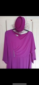 Ladies Wedding guest dress and head piece