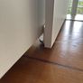 Ikea SMASTAD large white bench lego or toy storage or chest rolling with handles Image 3