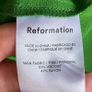 Reformation Alva Viscose Crepe Jumpsuit Kelly Green (Size US 4 UK 8 EU 36) Image 7