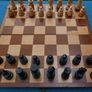 Vintage Handmade Chess Set Image 2