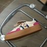 Streetstyle Platform Sneakers Pink & Cream Leather 38EU Image 2