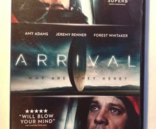 Arrival [2016] Amy Adams, Jeremy Renner & Forest Whitaker [Movie DVD]