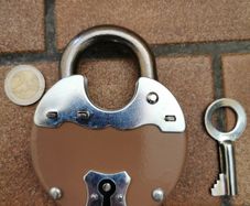 Vintage padlock