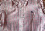 Age 3 Benetton Red Check Shirt