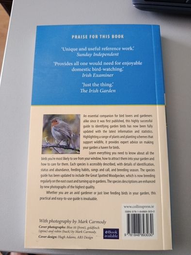 Irelands Garden Birds book
