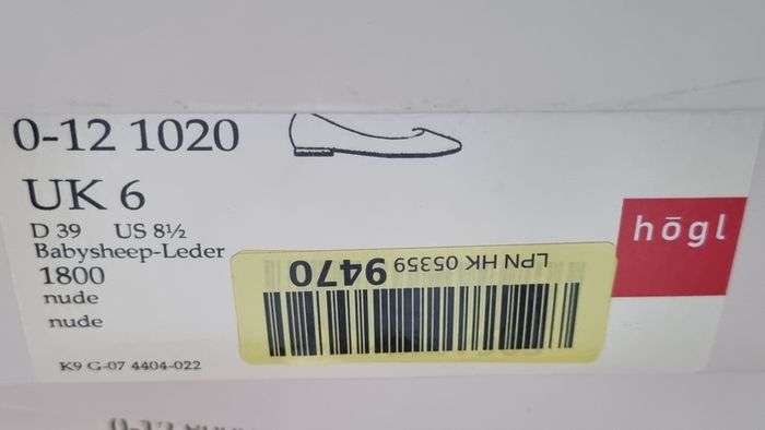 New Hogl Shoes, Uk6