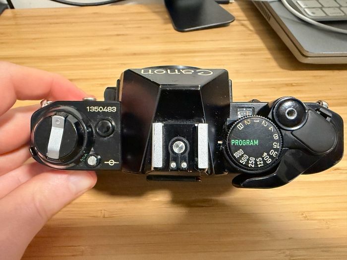 Canon AE1 Program body and flash