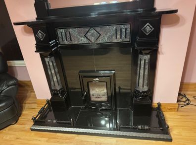 Fireplace & Overmantel Mirror