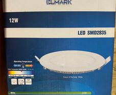 Elmark 12w Pancake Led Smd2835 White