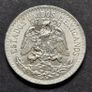 Excellent 1945 M Silver Mexico  50 Centavos coin Image 2