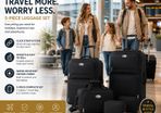 5-Piece Travel Luggage Set