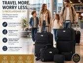 5-Piece Travel Luggage Set
