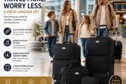 5-Piece Travel Luggage Set