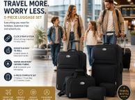 main image for ad 5-Piece Travel Luggage Set