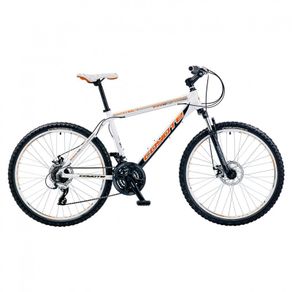 18" Coyote Minnesota Gents Alloy FS Disc, 24 Speed, White/Black