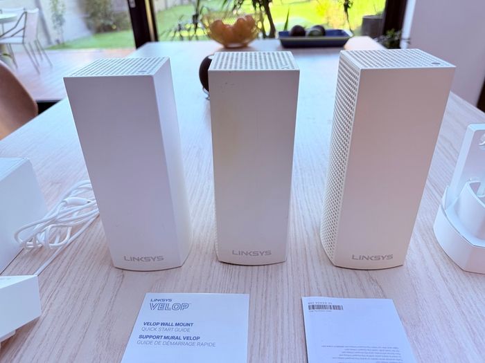3 x Linksys Velop AC6600 Whole Home Mesh System