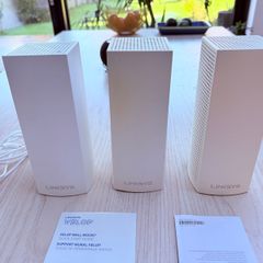 3 x Linksys Velop AC6600 Whole Home Mesh System