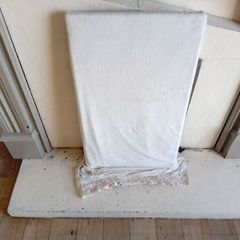 Marble fireplace