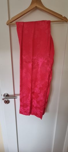 Pink Satin jacquard suit