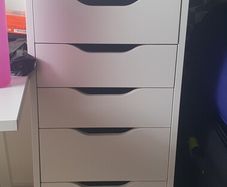 Ikea Alex 9 chest drawers home office storage unit