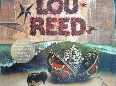 Lou Reed - Lou Reed CD (1972) 2000 Remastered Reissue w/slipcase. Rock & Roll EX+