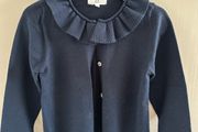 Girls navy cardigan