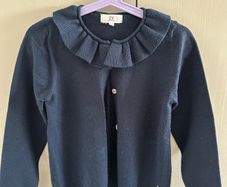 Girls navy cardigan