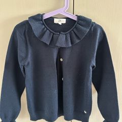 Girls navy cardigan