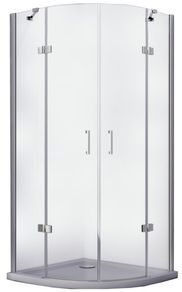 Viva Chrome Quadrant Shower Enclosure 90x90x195cm