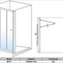 Bi Fold Shower Door Image 7