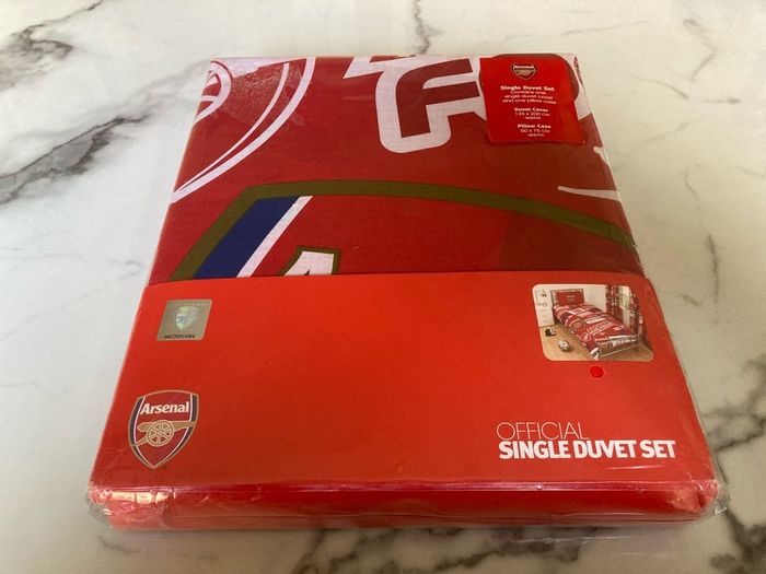 Official Arsenal Single Duvet Set