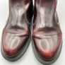 Women's DR MARTENS Flora Genuine Leather Chelsea Ankle Boots UK 5 EU 38 Cherry Image 9