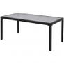 4 Piece Garden Lounge Set Textilene Black Image 3