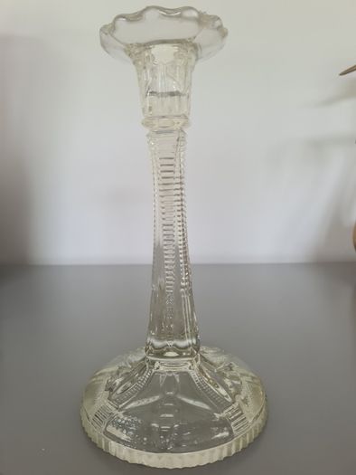 Candle Holder Vintage Glass Candle Stick Table Decor