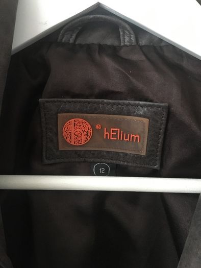 Helium women's leather jacket, uk12