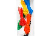 New 1500 Pcs 2.5mm 3.6mm Nylon Strong Cable Wraps Ties Color Repair Set # 1523