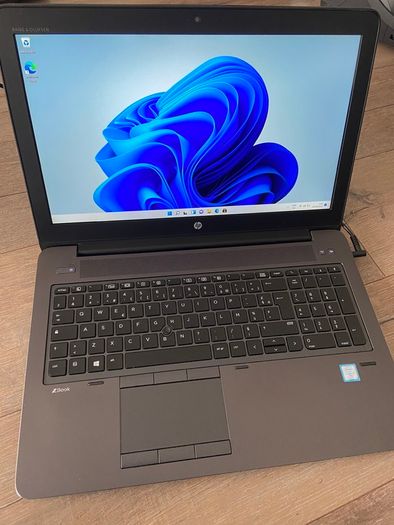 Hp Zbook G3, 6th gen - 8 cores I7, 512 GB NVME SSD, 15" Full HD, 16GB Ram DDR4, Dual Graphics-2GB GDDR5 NVIDIA Video Dedicated+ Intel HD, Win 11 Pro