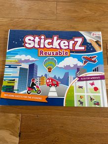 reusable stickers book