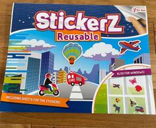 reusable stickers book