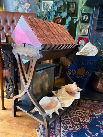 Large Victorian Book Trough