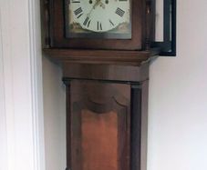 Grandfather Clock painted Arched Dial