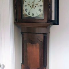 Grandfather Clock painted Arched Dial