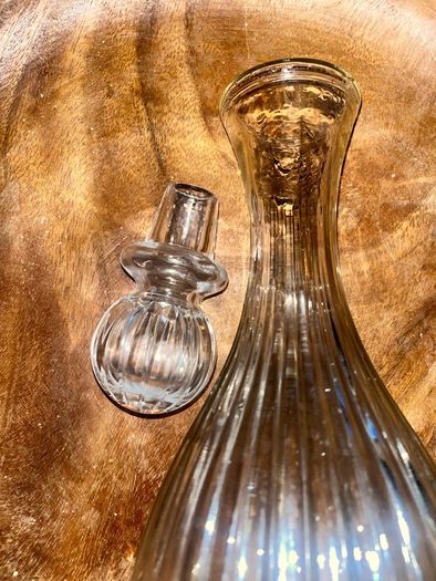 crystal whiskey decanter