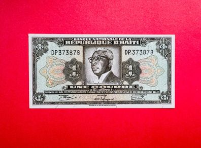 Haiti   1 Gourde   1979.  Pick  239 . ( Uncirculated )