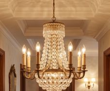 Good old Belgian chandelier.