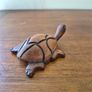 Hand Carved Wood Sea Turtle Image 3