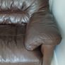 3 Seater Leather Sofa Image 6