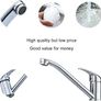 NEW SALE | Sink Mixer Tap Single Lever with Long Swivel Spout Monobloc Faucet Solid Brass Body Chrome Image 5