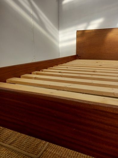 Danish mid-century modelled handmade beds